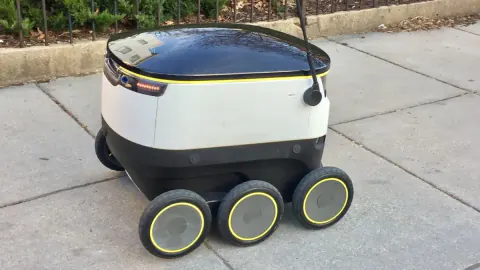 Engineers Puzzle Over Vandalism of Food Delivery Robots